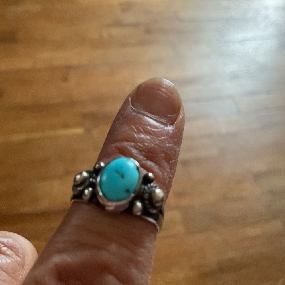 Turquoise ring vintage